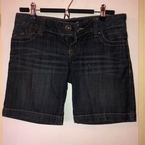 Size 26 Guess Jean shorts, dark blue